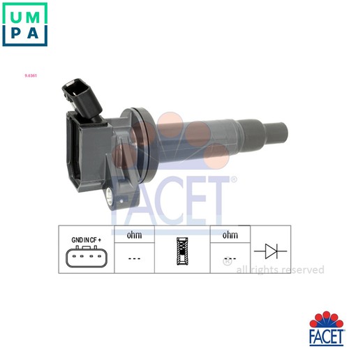 Ignition coil 6361 - 9.6361, for